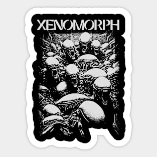 Extraterrestrial Creature - The Xenomorph Sticker